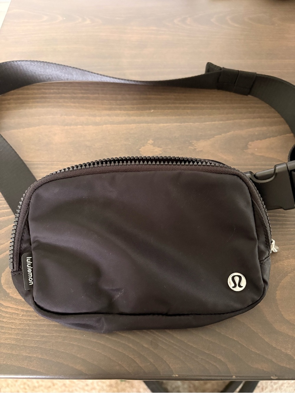 Lululemon Athletica Black Crossbody Waist Bag